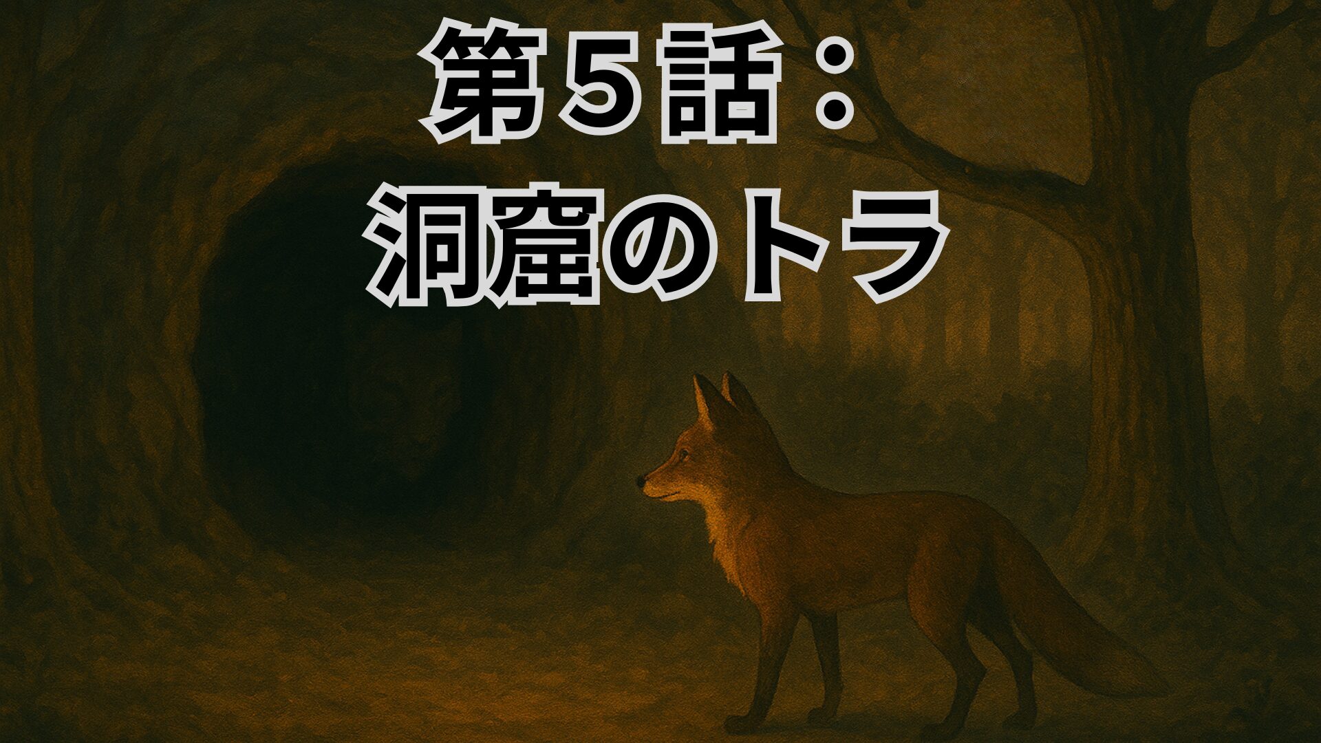 第5話：洞窟のトラ　〜ベンガル民話〜